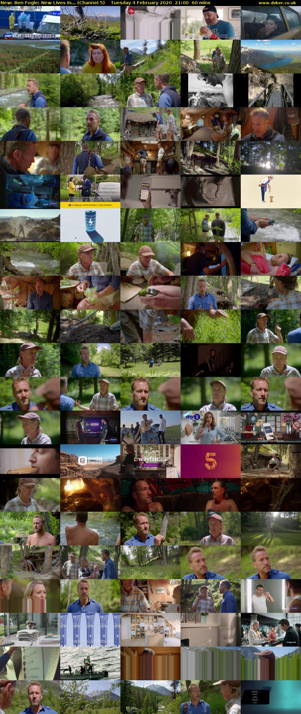 Ben Fogle: New Lives In... (Channel 5) Tuesday 4 February 2020 21:00 - 22:00