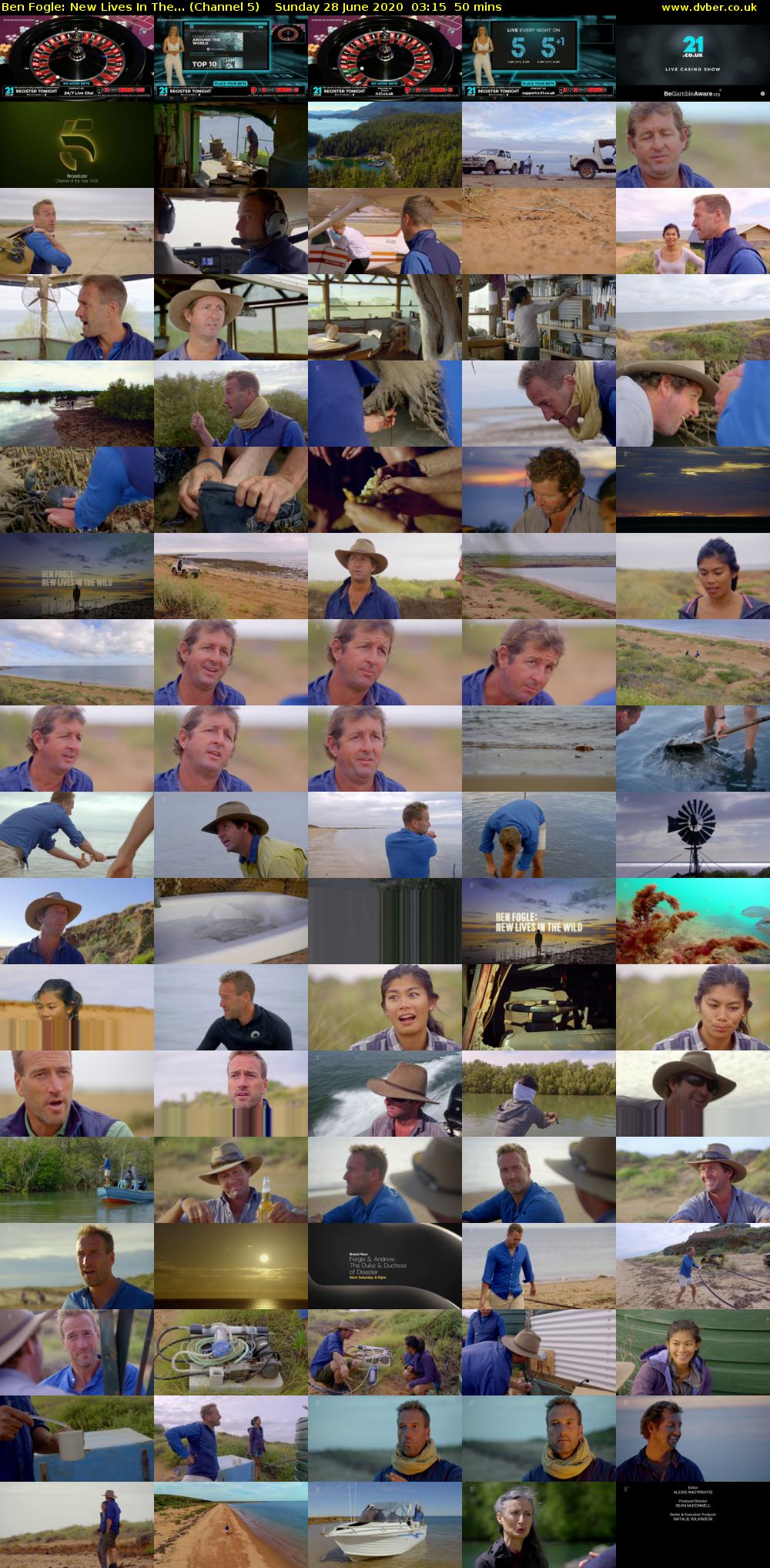 Ben Fogle: New Lives In The... (Channel 5) Sunday 28 June 2020 03:15 - 04:05