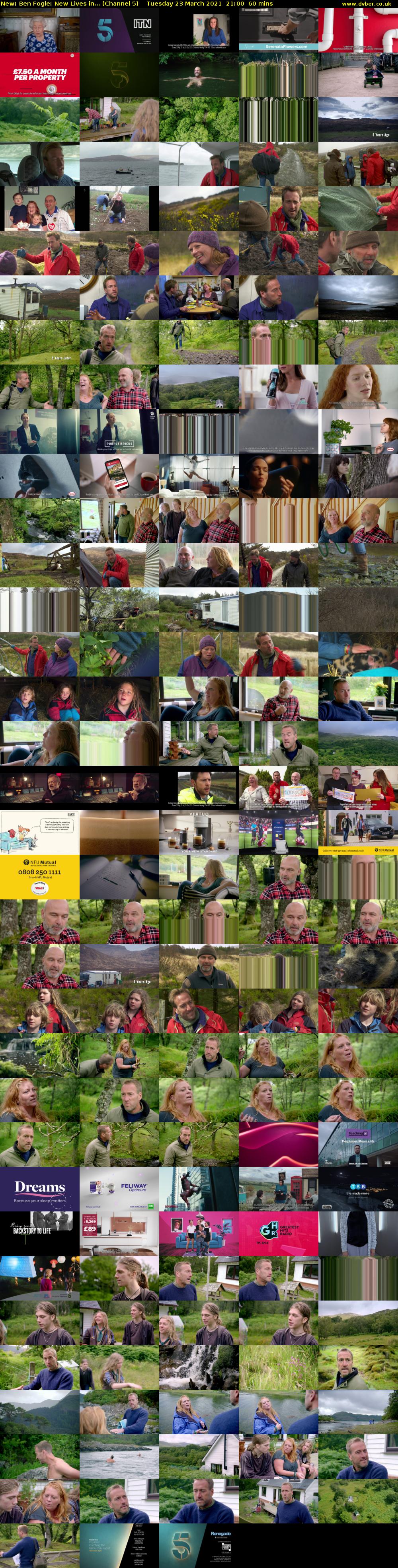 Ben Fogle: New Lives in... (Channel 5) Tuesday 23 March 2021 21:00 - 22:00