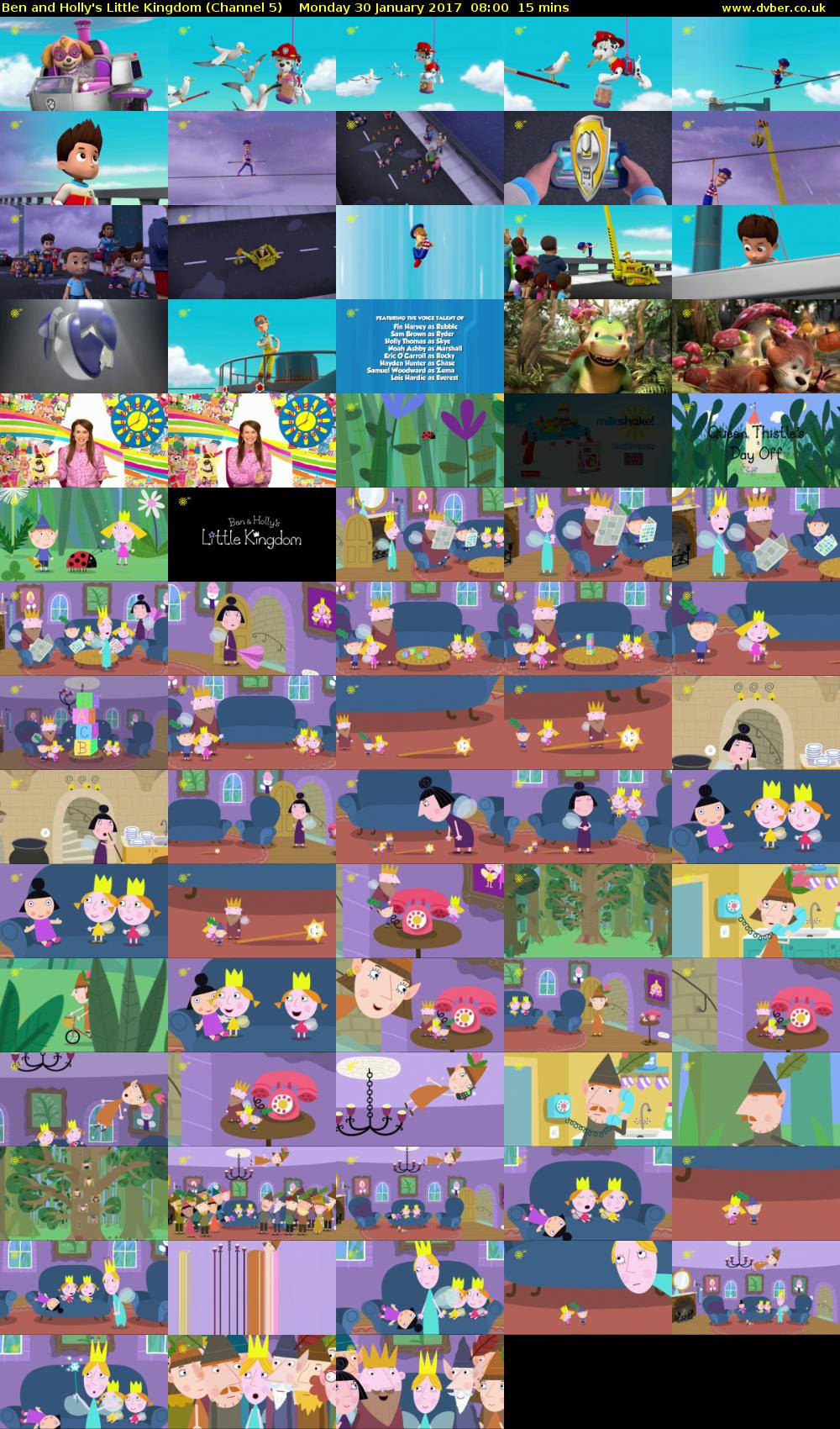 Ben and Holly's Little Kingdom (Channel 5) Monday 30 January 2017 08:00 - 08:15