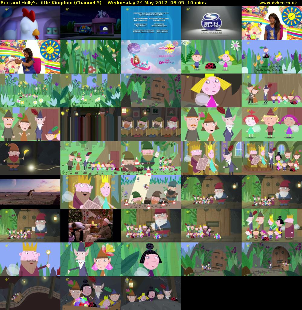 Ben and Holly's Little Kingdom (Channel 5) Wednesday 24 May 2017 08:05 - 08:15