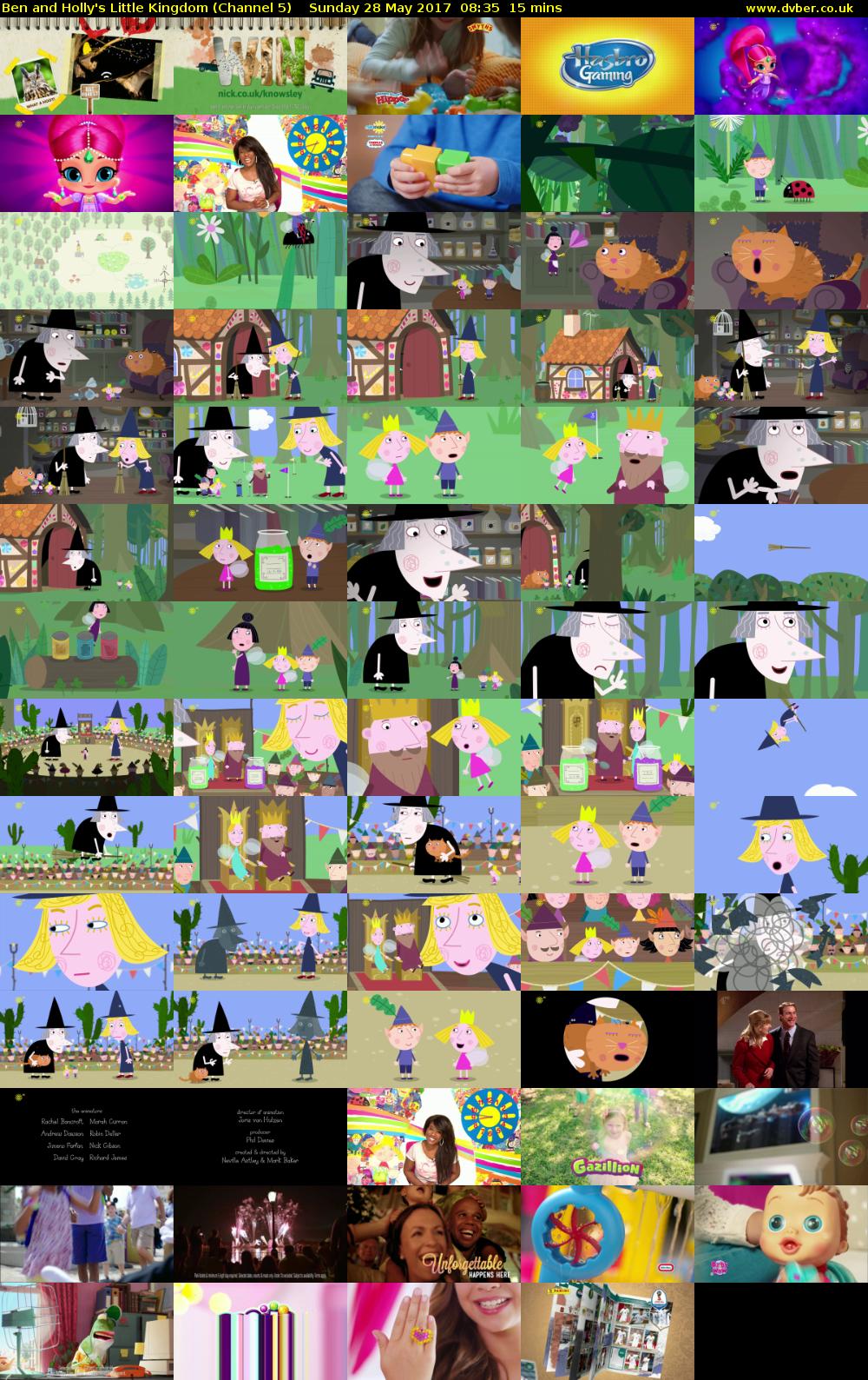 Ben and Holly's Little Kingdom (Channel 5) Sunday 28 May 2017 08:35 - 08:50