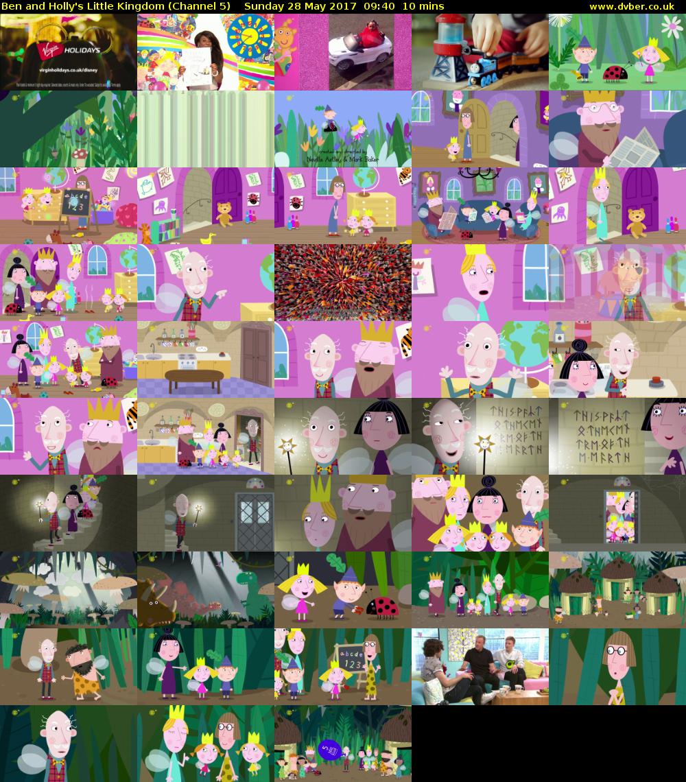 Ben and Holly's Little Kingdom (Channel 5) Sunday 28 May 2017 09:40 - 09:50