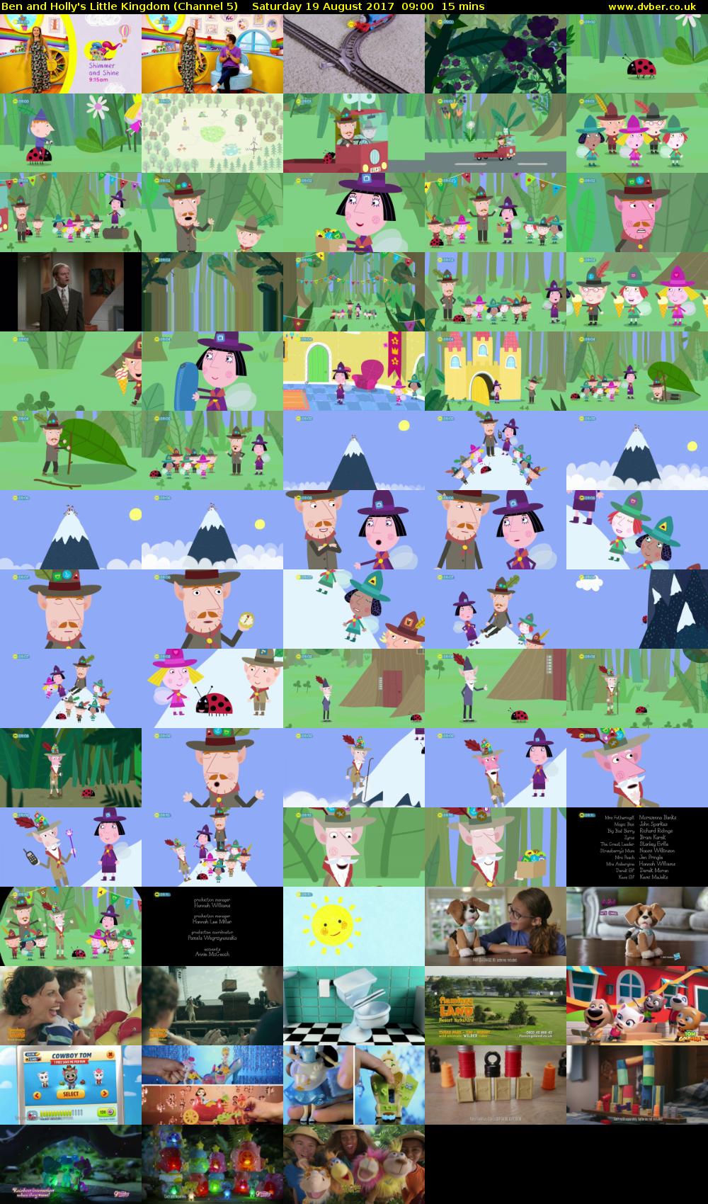 Ben and Holly's Little Kingdom (Channel 5) Saturday 19 August 2017 09:00 - 09:15