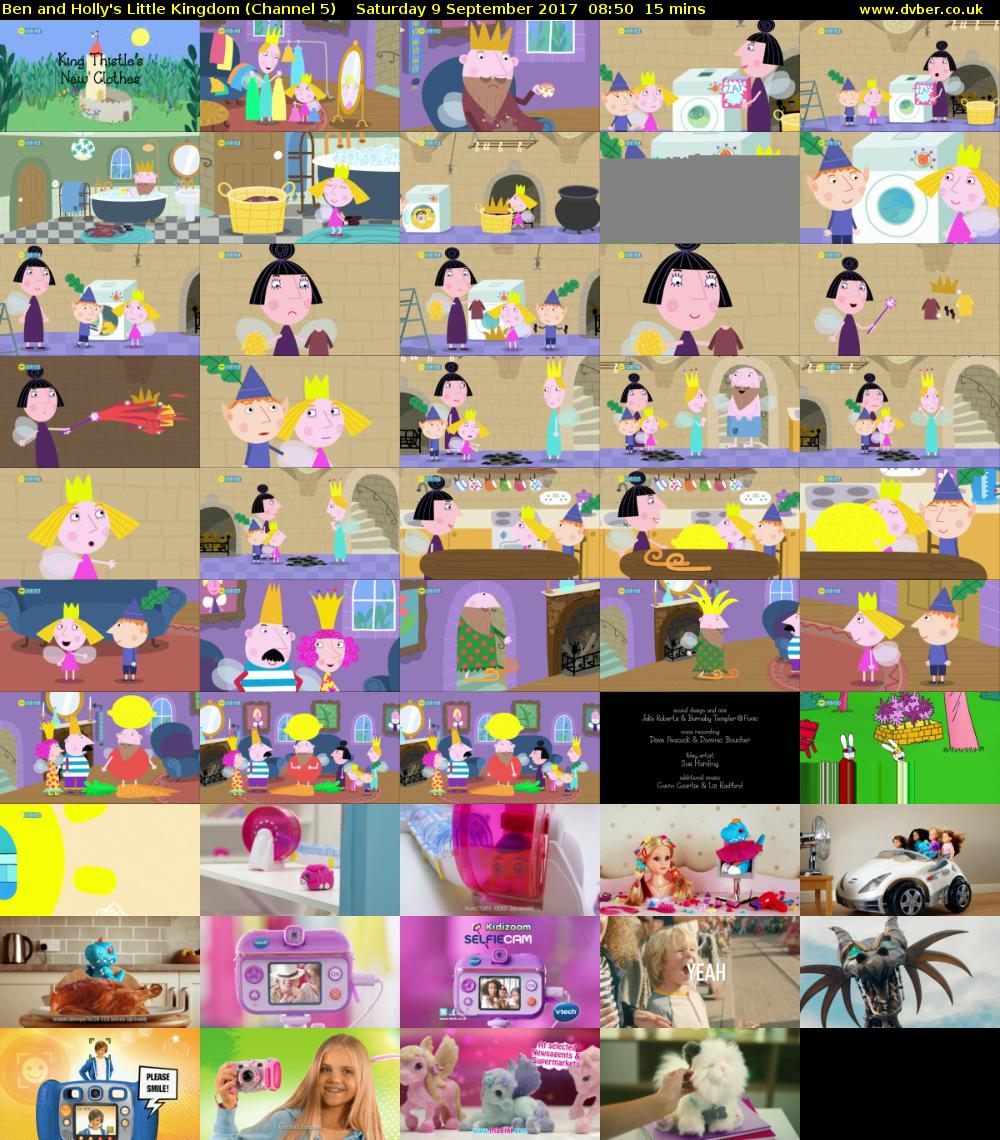 Ben and Holly's Little Kingdom (Channel 5) Saturday 9 September 2017 08:50 - 09:05