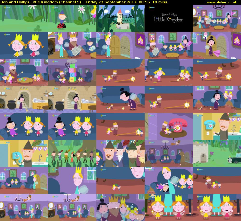 Ben and Holly's Little Kingdom (Channel 5) Friday 22 September 2017 08:55 - 09:05