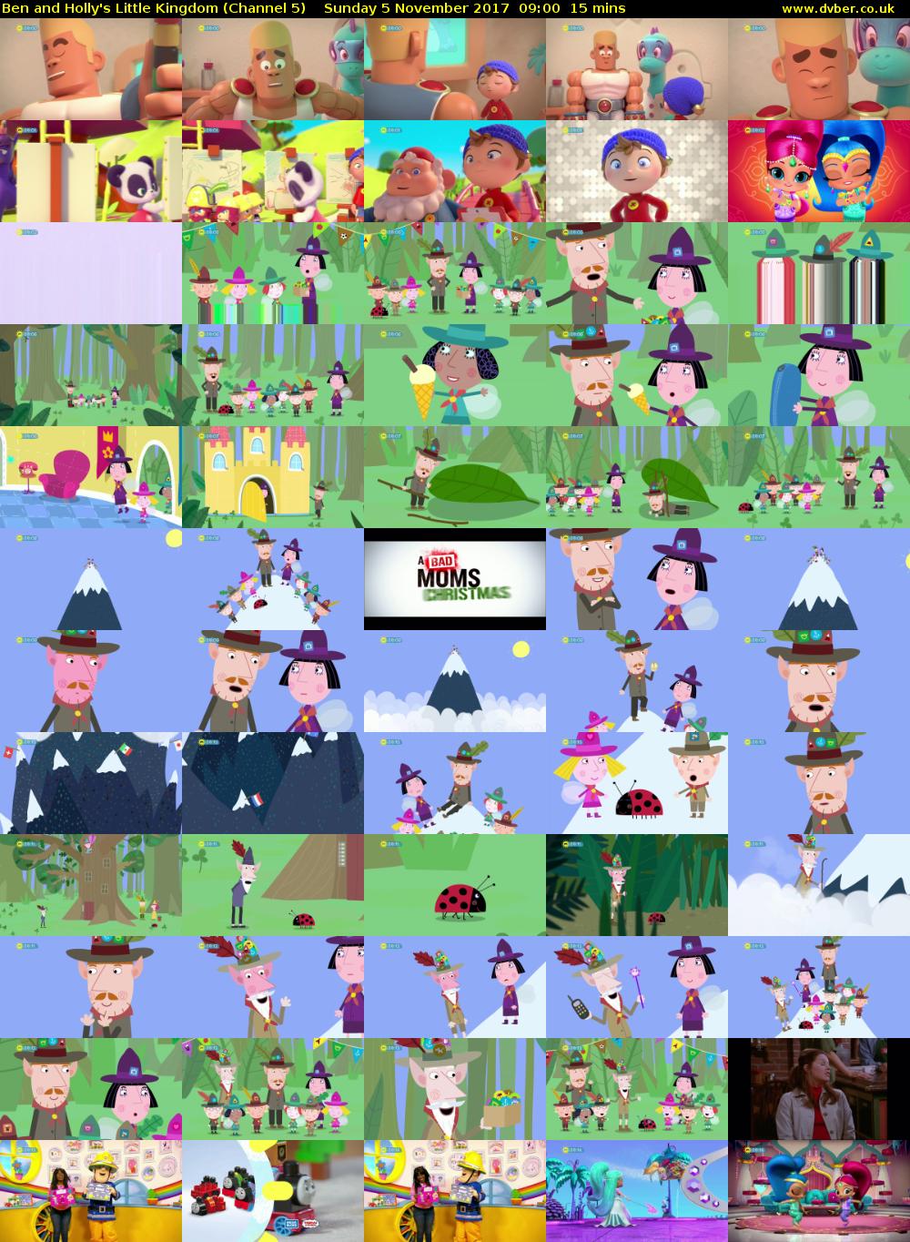 Ben and Holly's Little Kingdom (Channel 5) Sunday 5 November 2017 09:00 - 09:15