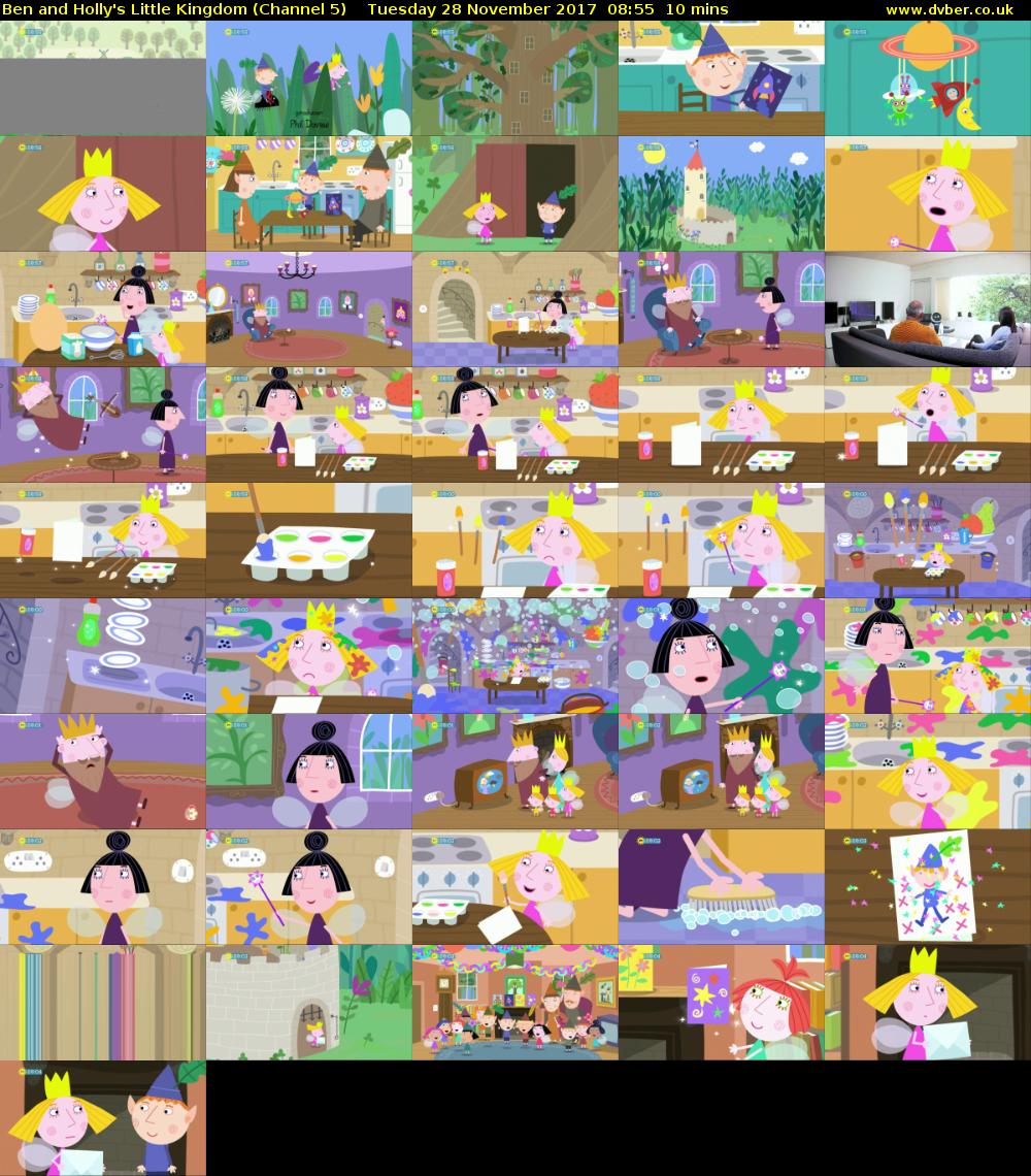 Ben and Holly's Little Kingdom (Channel 5) Tuesday 28 November 2017 08:55 - 09:05