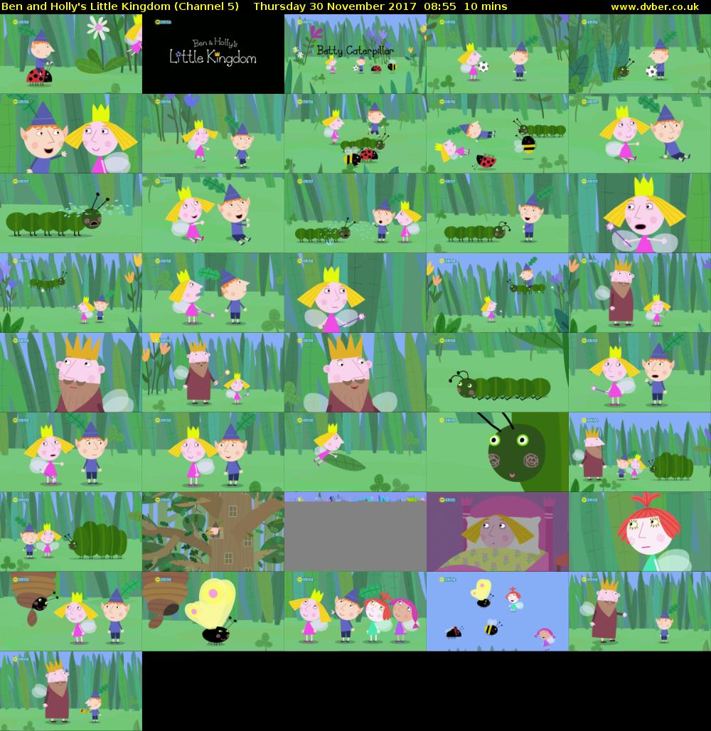 Ben and Holly's Little Kingdom (Channel 5) Thursday 30 November 2017 08:55 - 09:05