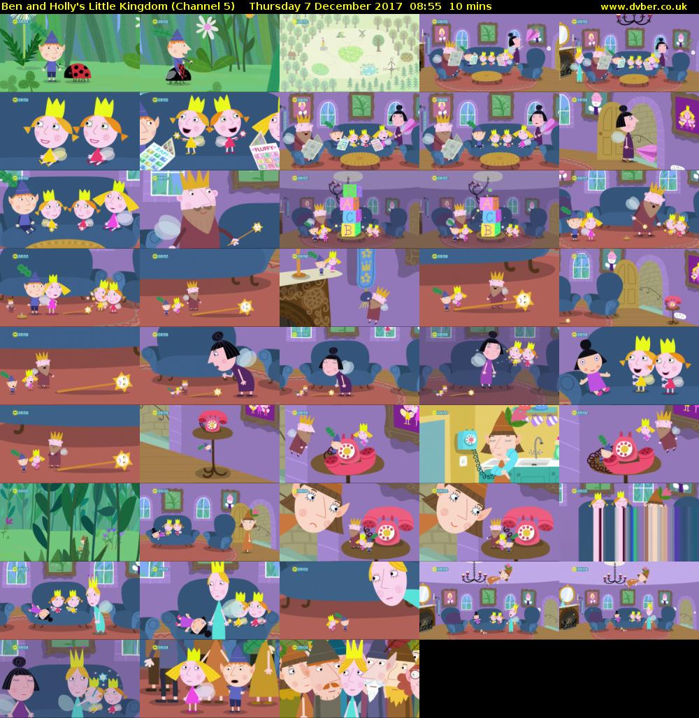 Ben and Holly's Little Kingdom (Channel 5) Thursday 7 December 2017 08:55 - 09:05