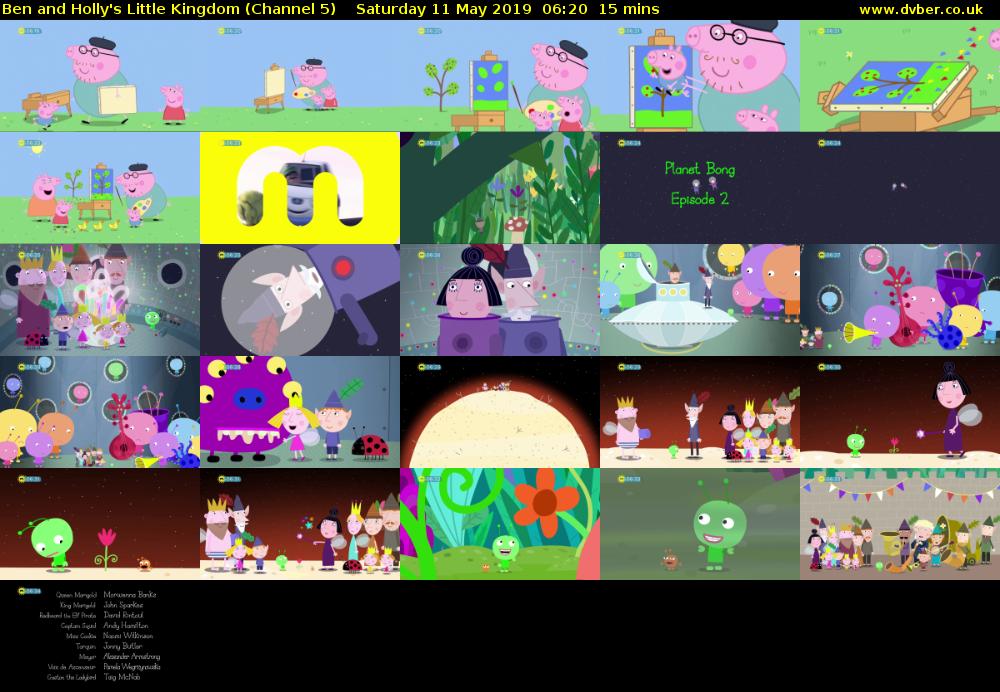 Ben and Holly's Little Kingdom (Channel 5) Saturday 11 May 2019 06:20 - 06:35
