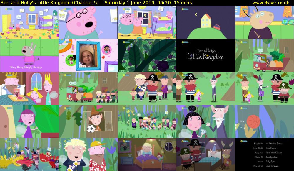 Ben and Holly's Little Kingdom (Channel 5) Saturday 1 June 2019 06:20 - 06:35