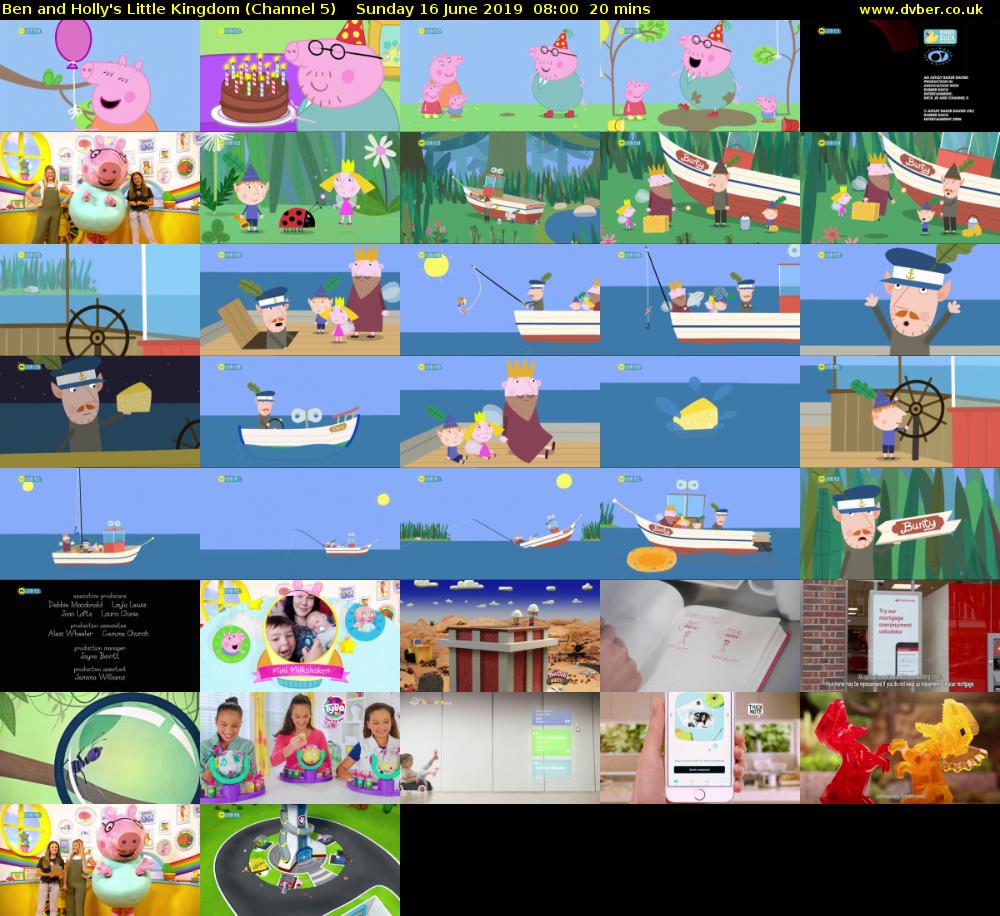 Ben and Holly's Little Kingdom (Channel 5) Sunday 16 June 2019 08:00 - 08:20