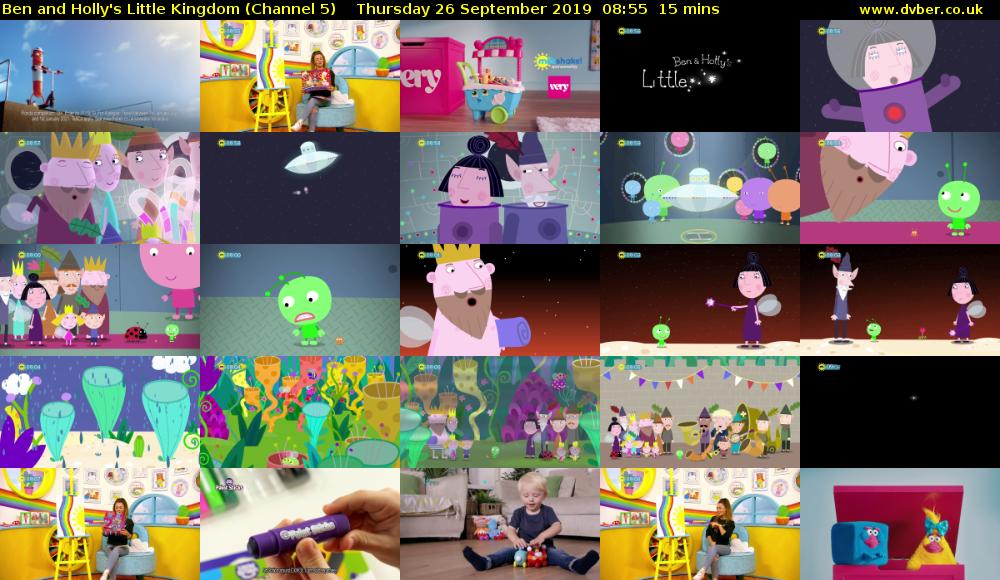 Ben and Holly's Little Kingdom (Channel 5) Thursday 26 September 2019 08:55 - 09:10