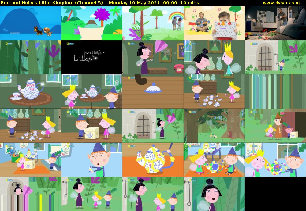 Ben and Holly's Little Kingdom (Channel 5) Monday 10 May 2021 06:00 - 06:10
