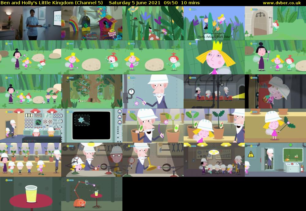 Ben and Holly's Little Kingdom (Channel 5) Saturday 5 June 2021 09:50 - 10:00