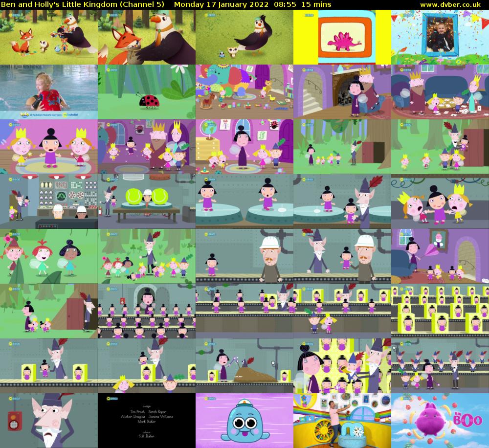 Ben and Holly's Little Kingdom (Channel 5) Monday 17 January 2022 08:55 - 09:10