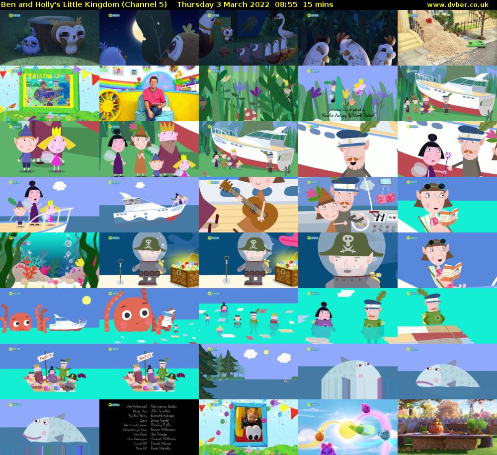 Ben and Holly's Little Kingdom (Channel 5) Thursday 3 March 2022 08:55 - 09:10