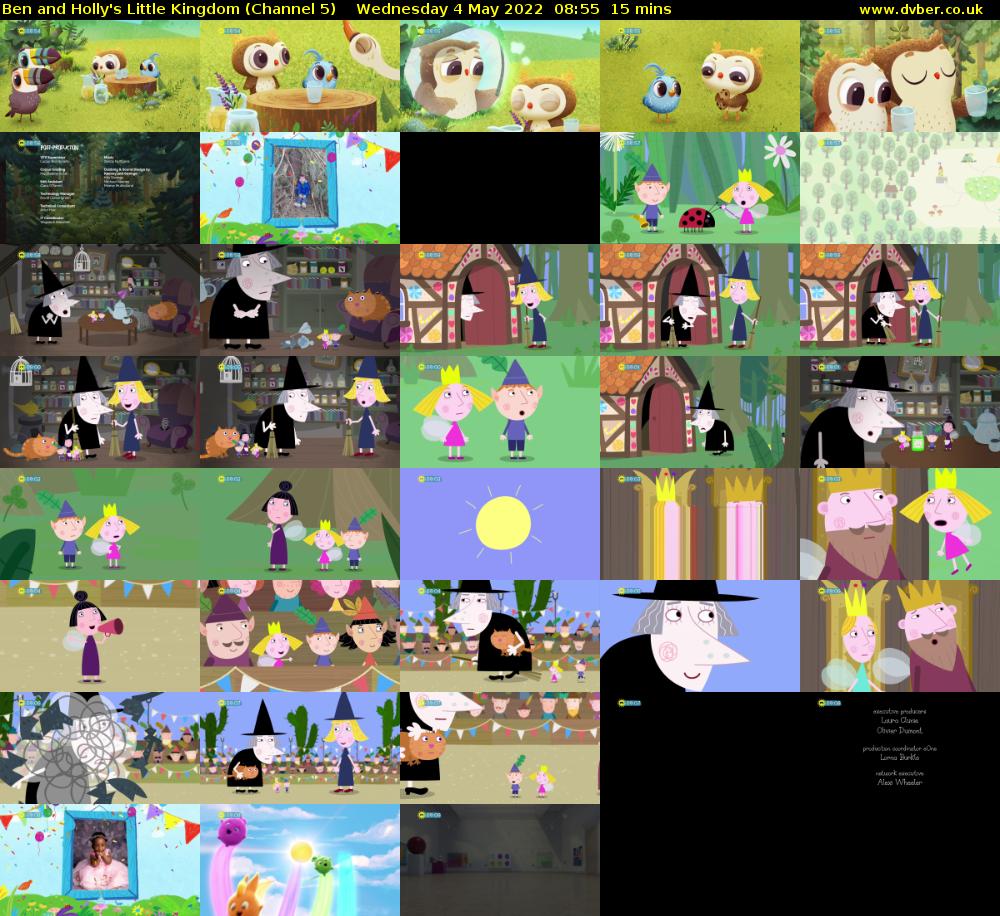 Ben and Holly's Little Kingdom (Channel 5) Wednesday 4 May 2022 08:55 - 09:10