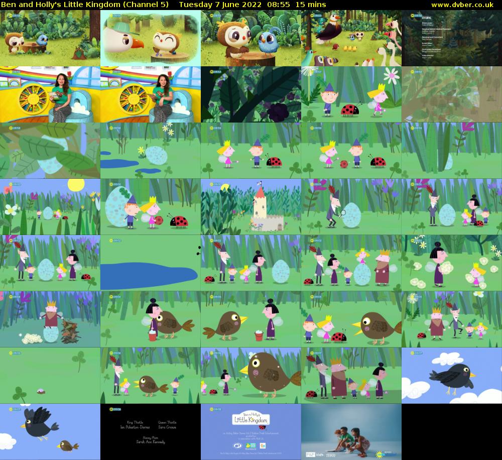Ben and Holly's Little Kingdom (Channel 5) Tuesday 7 June 2022 08:55 - 09:10
