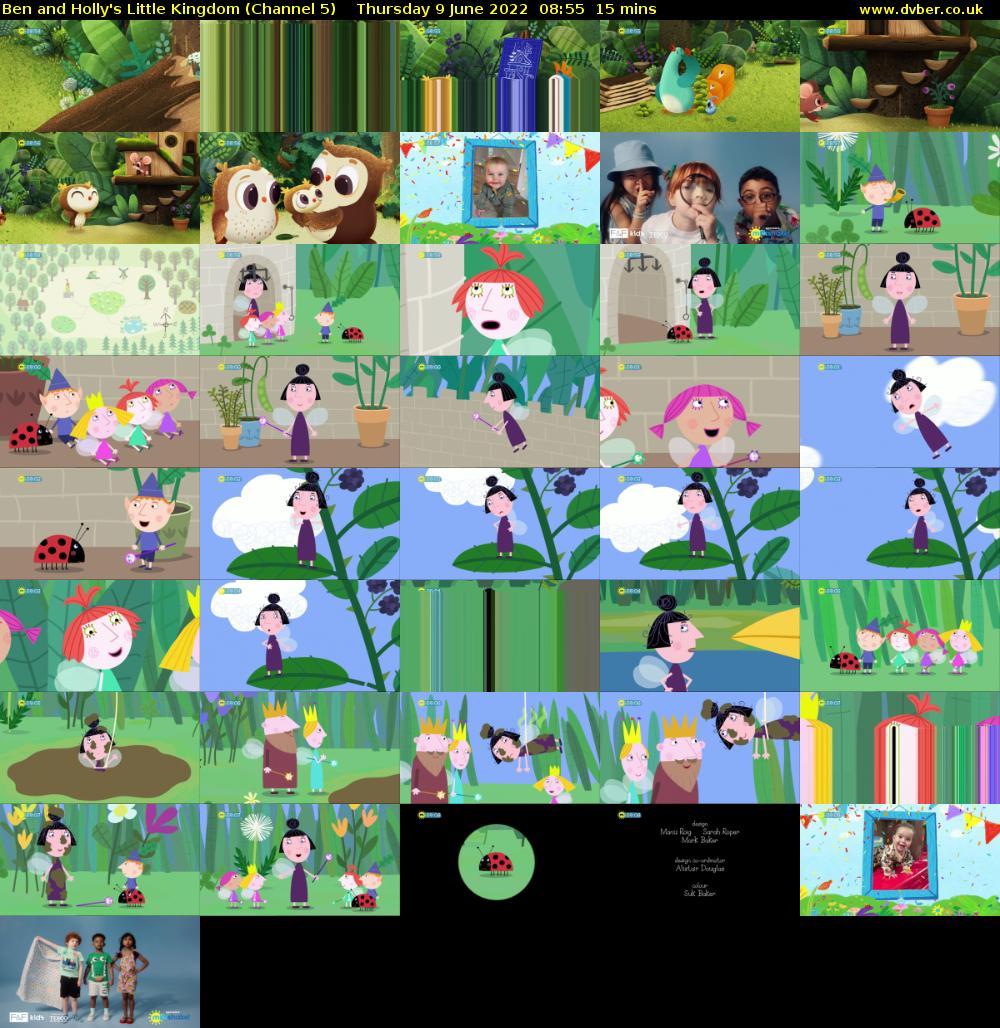 Ben and Holly's Little Kingdom (Channel 5) Thursday 9 June 2022 08:55 - 09:10