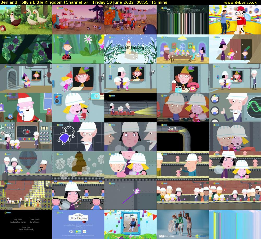 Ben and Holly's Little Kingdom (Channel 5) Friday 10 June 2022 08:55 - 09:10