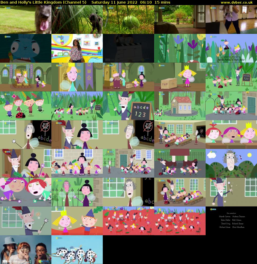 Ben and Holly's Little Kingdom (Channel 5) Saturday 11 June 2022 06:10 - 06:25