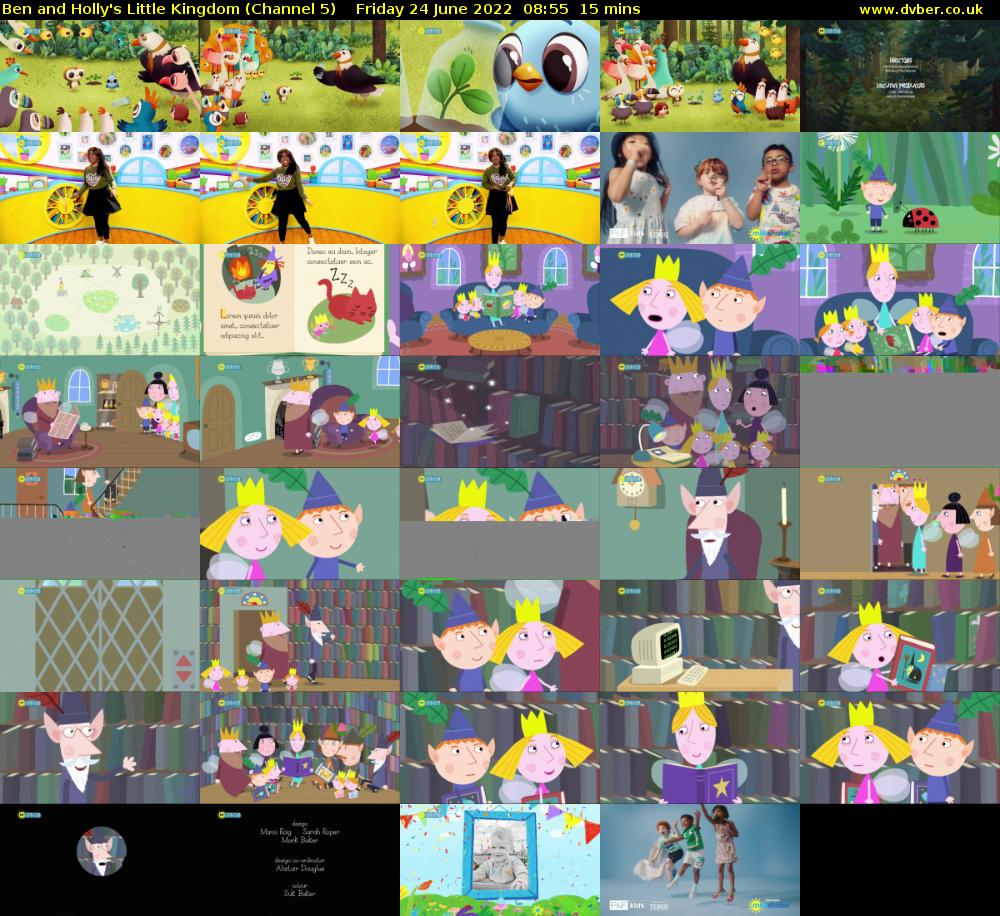Ben and Holly's Little Kingdom (Channel 5) Friday 24 June 2022 08:55 - 09:10
