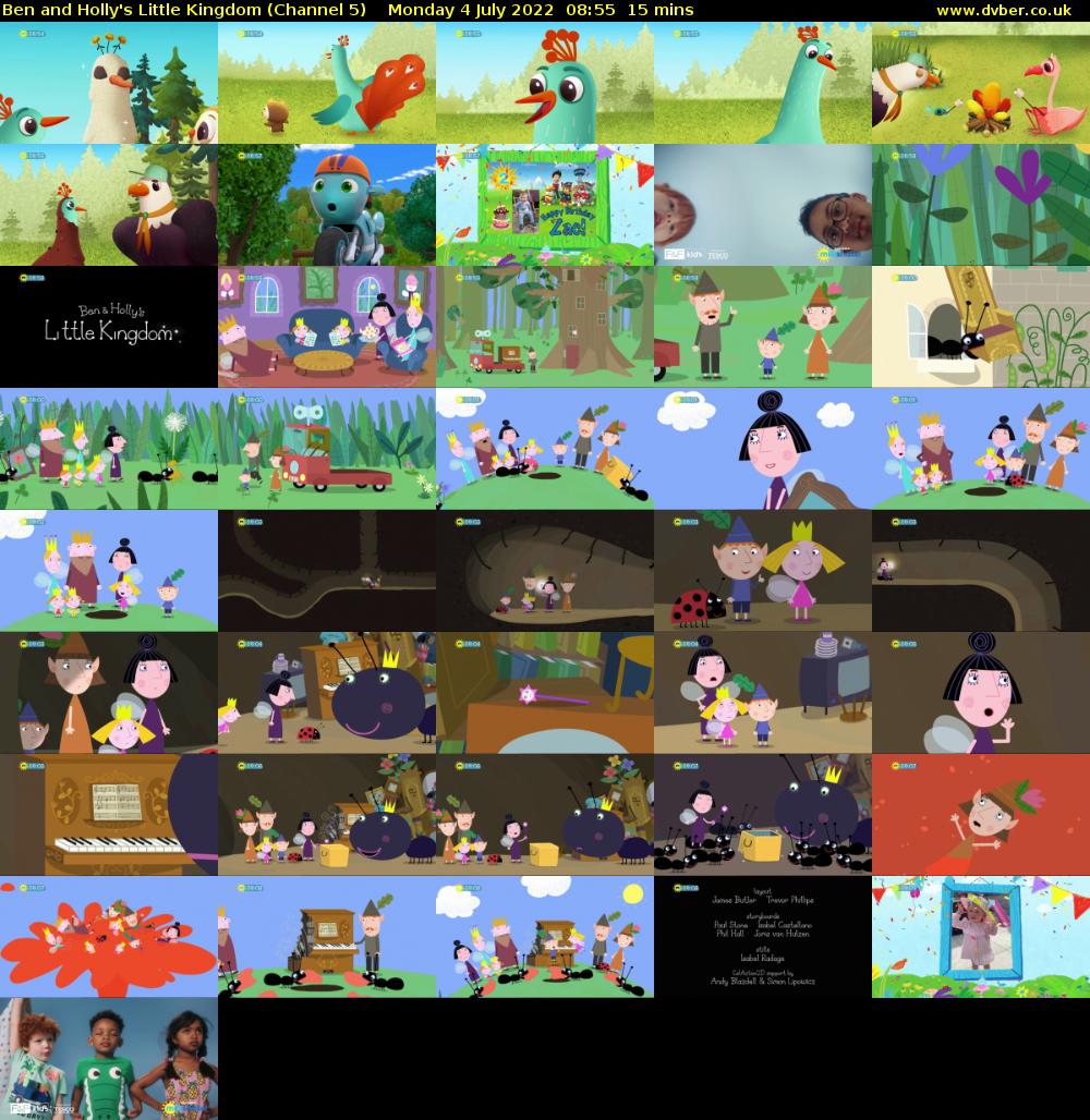 Ben and Holly's Little Kingdom (Channel 5) Monday 4 July 2022 08:55 - 09:10