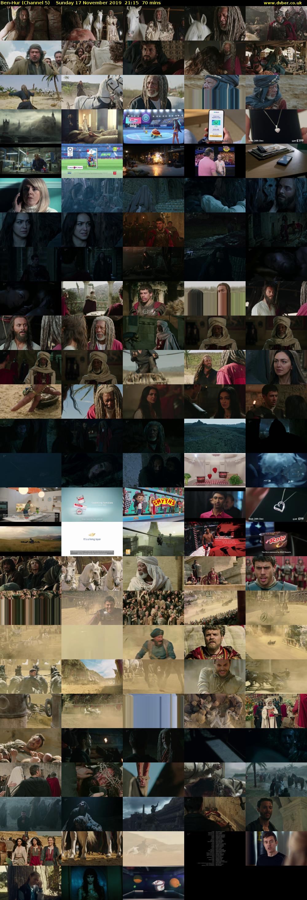 Ben-Hur (Channel 5) Sunday 17 November 2019 21:15 - 22:25