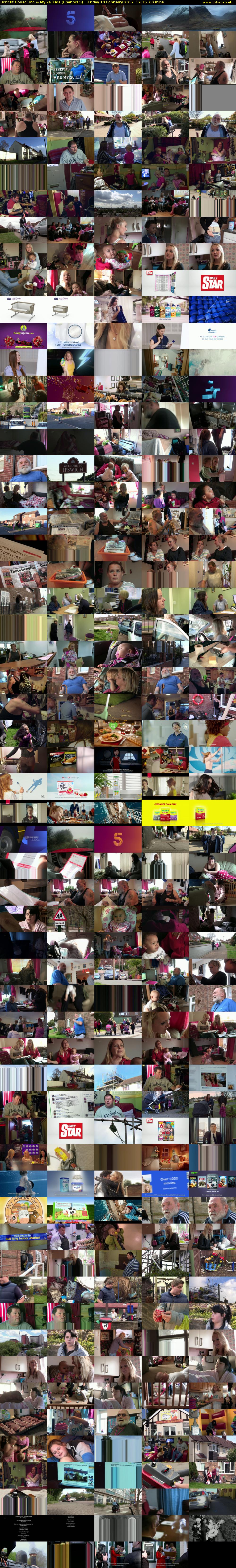 Benefit House: Me & My 26 Kids (Channel 5) Friday 10 February 2017 12:15 - 13:15