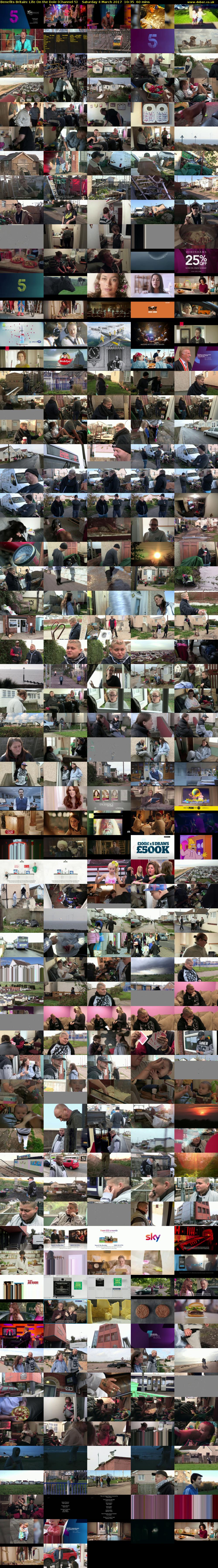 Benefits Britain: Life On the Dole (Channel 5) Saturday 4 March 2017 10:35 - 11:35