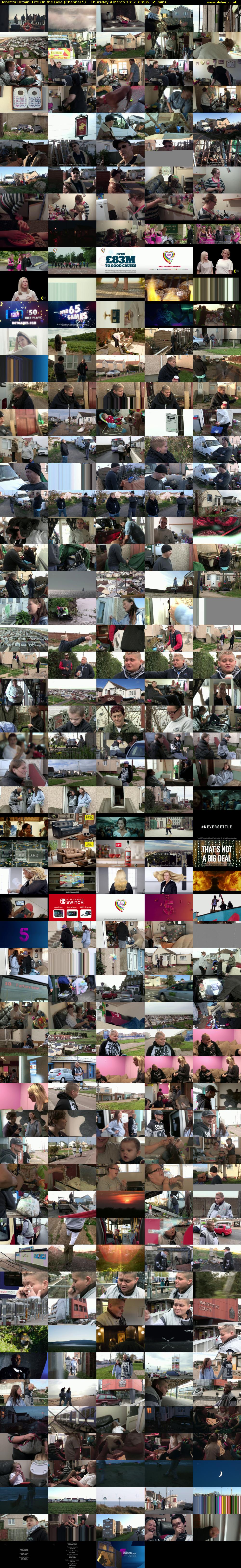 Benefits Britain: Life On the Dole (Channel 5) Thursday 9 March 2017 00:05 - 01:00