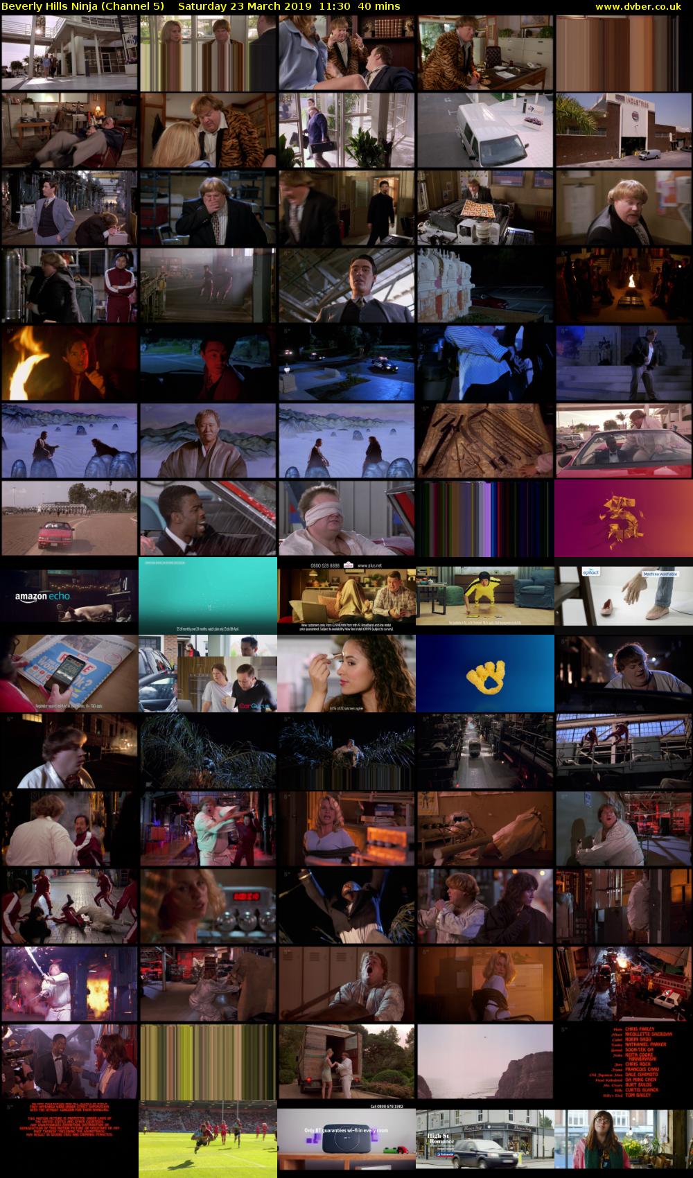 Beverly Hills Ninja (Channel 5) Saturday 23 March 2019 11:30 - 12:10