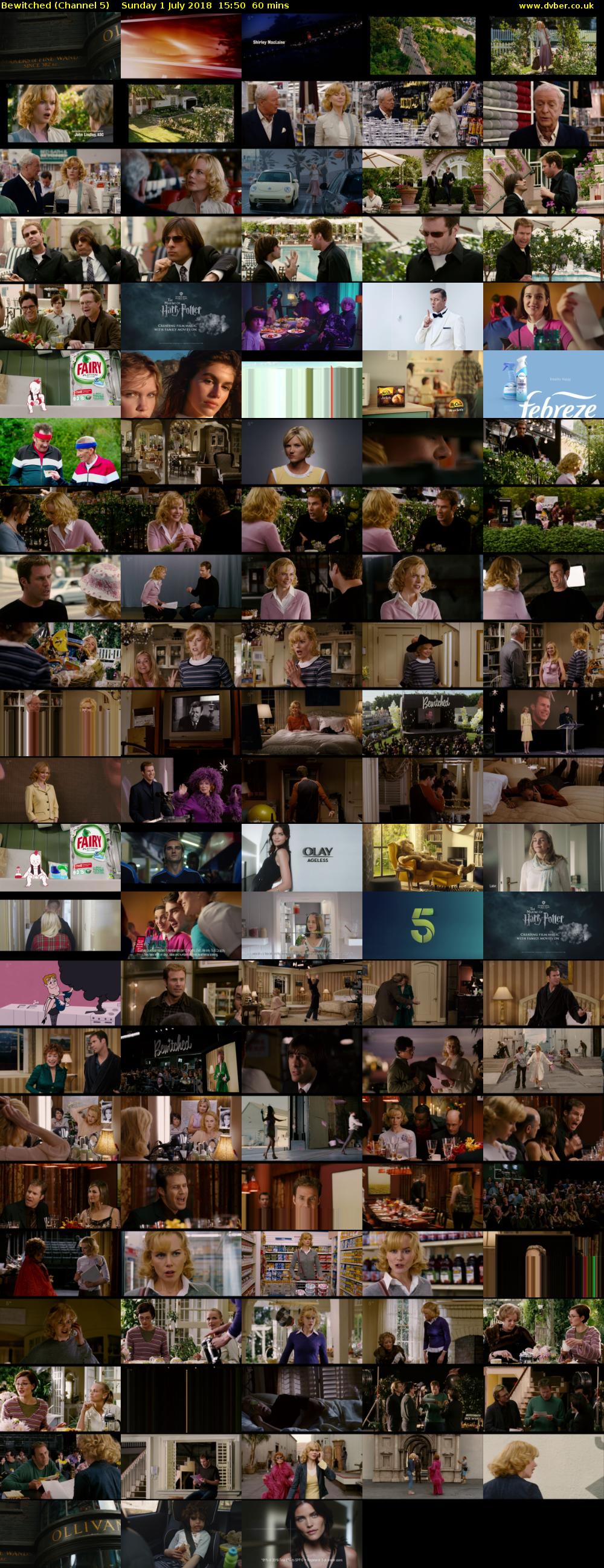 Bewitched (Channel 5) Sunday 1 July 2018 15:50 - 16:50