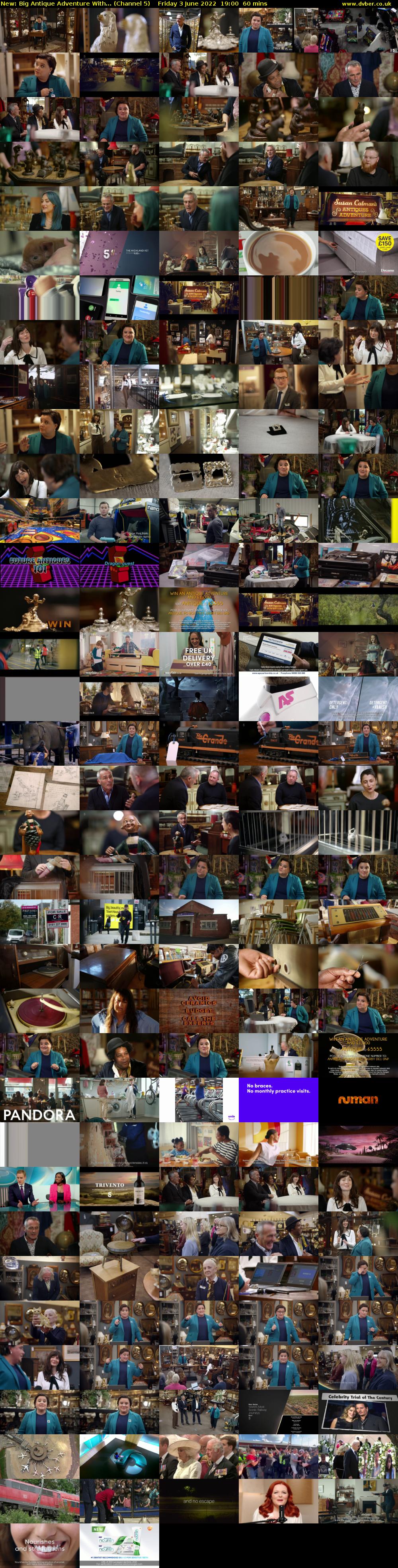 Big Antique Adventure With... (Channel 5) Friday 3 June 2022 19:00 - 20:00