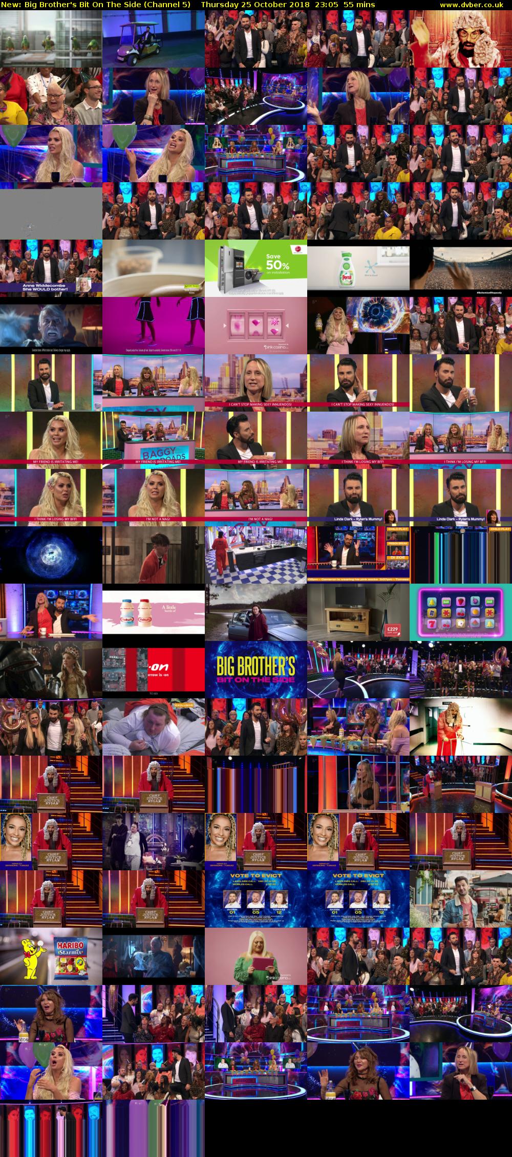 Big Brother's Bit On The Side (Channel 5) Thursday 25 October 2018 23:05 - 00:00
