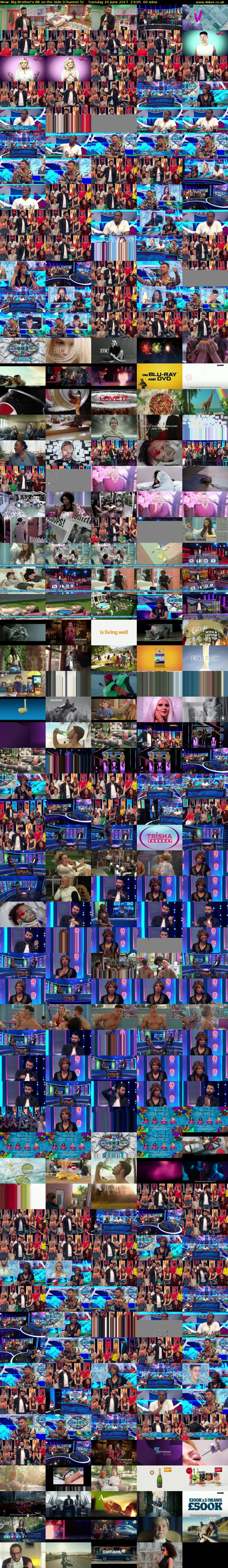 Big Brother's Bit on the Side (Channel 5) Tuesday 20 June 2017 23:05 - 00:05