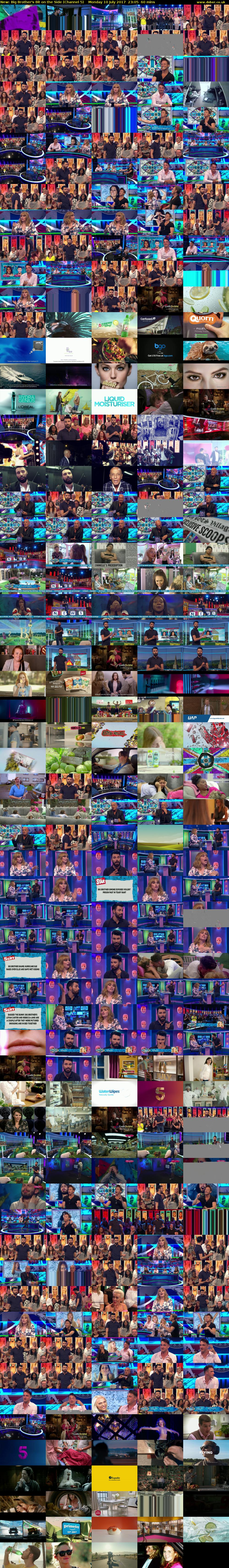 Big Brother's Bit on the Side (Channel 5) Monday 10 July 2017 23:05 - 00:05