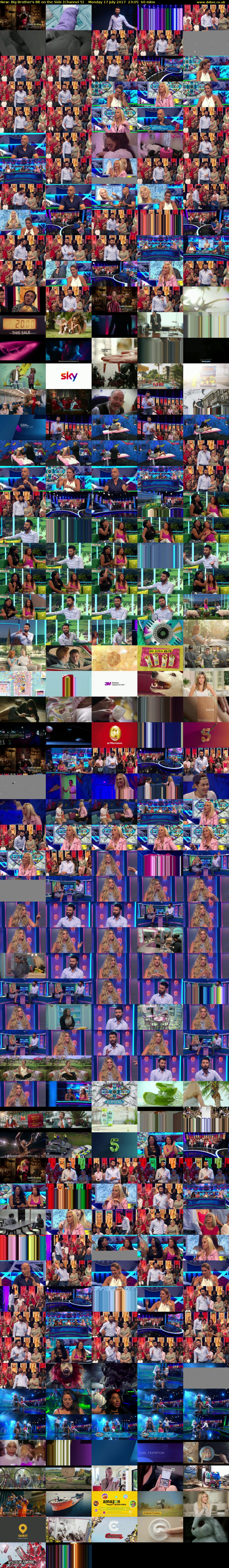 Big Brother's Bit on the Side (Channel 5) Monday 17 July 2017 23:05 - 00:05