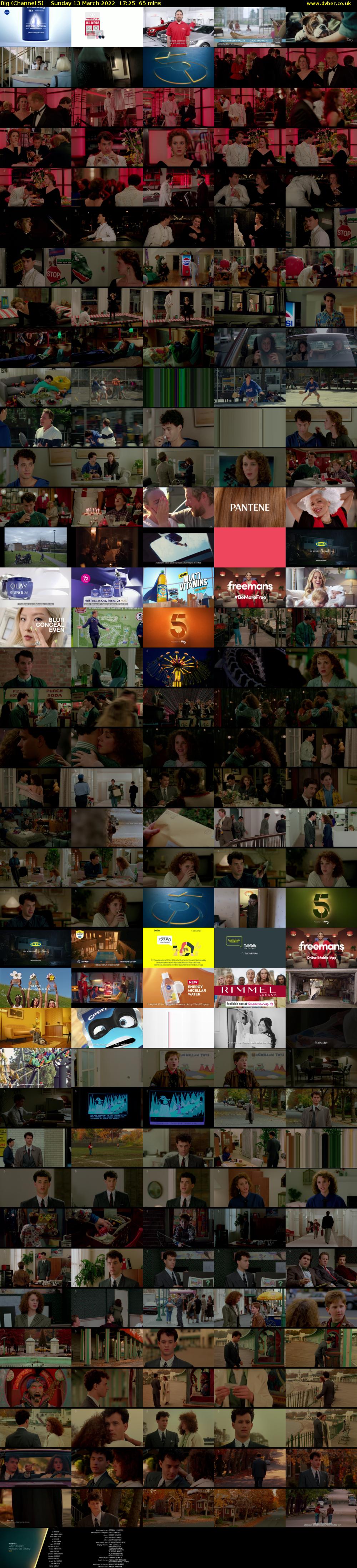 Big (Channel 5) Sunday 13 March 2022 17:25 - 18:30