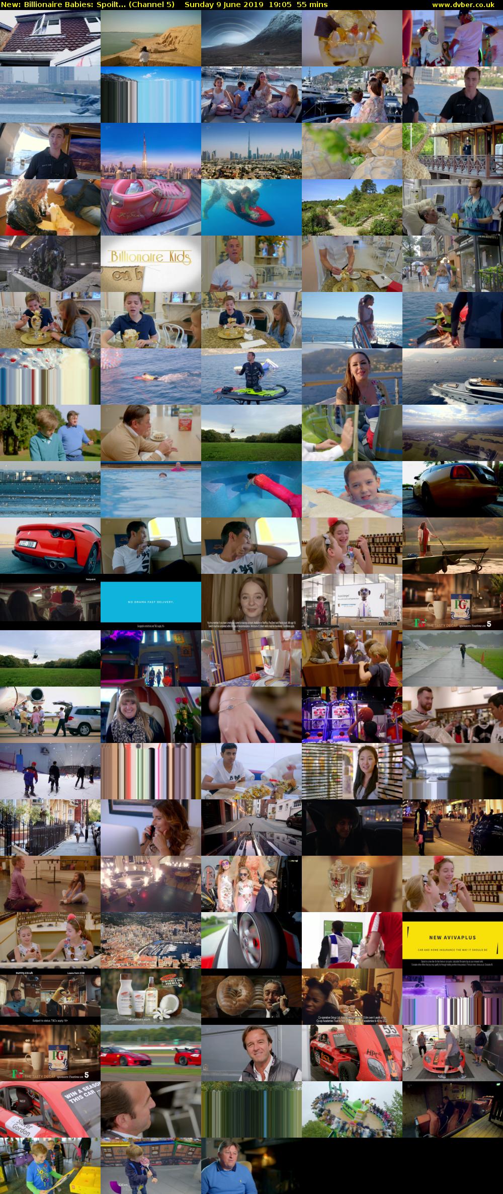 Billionaire Babies: Spoilt... (Channel 5) Sunday 9 June 2019 19:05 - 20:00