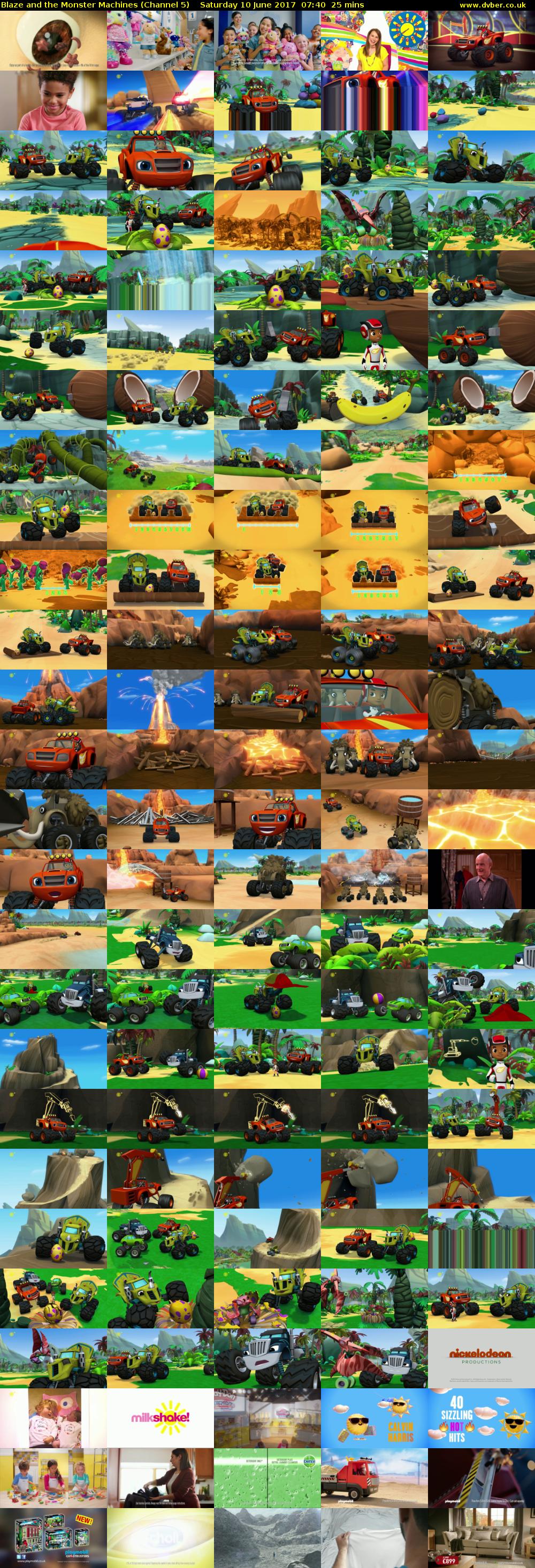 Blaze and the Monster Machines (Channel 5) Saturday 10 June 2017 07:40 - 08:05