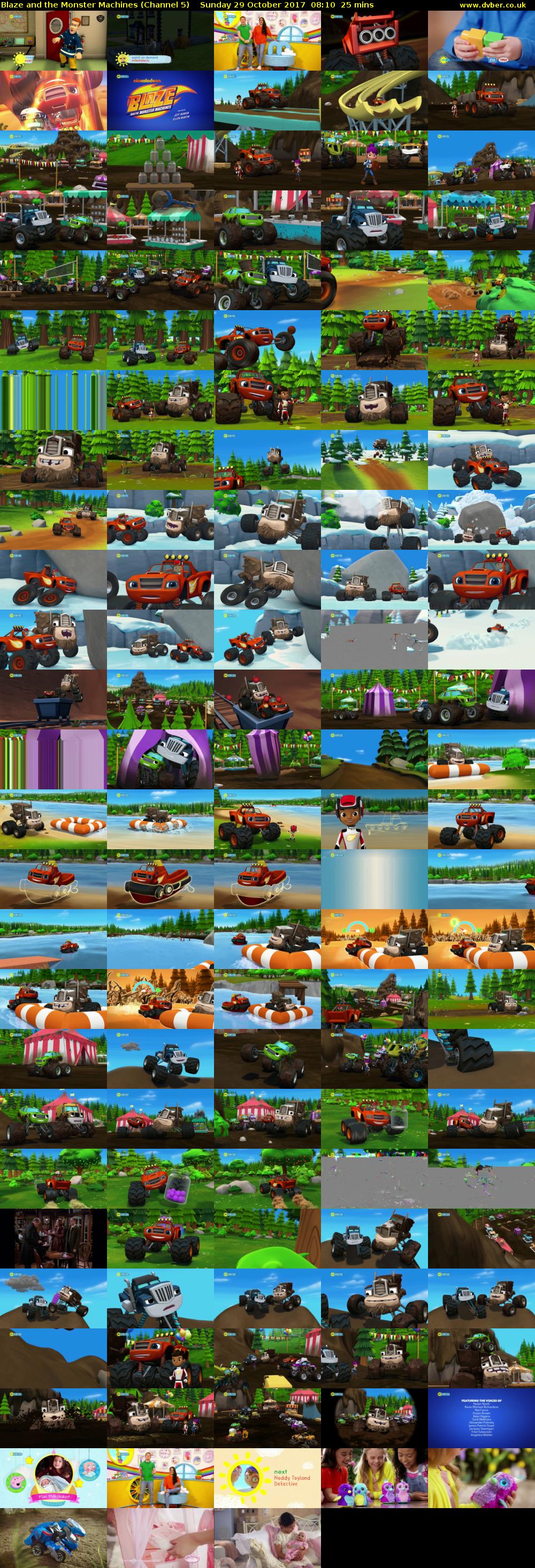 Blaze and the Monster Machines (Channel 5) Sunday 29 October 2017 08:10 - 08:35