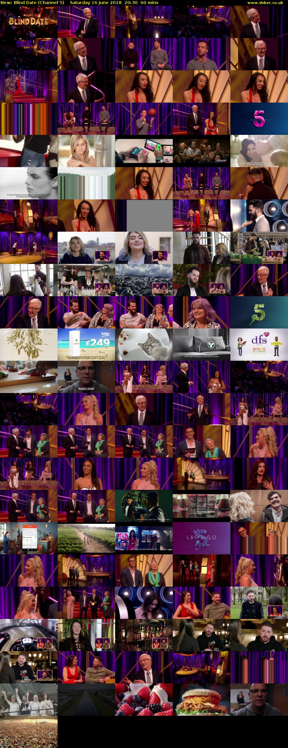 Blind Date (Channel 5) Saturday 16 June 2018 20:30 - 21:30
