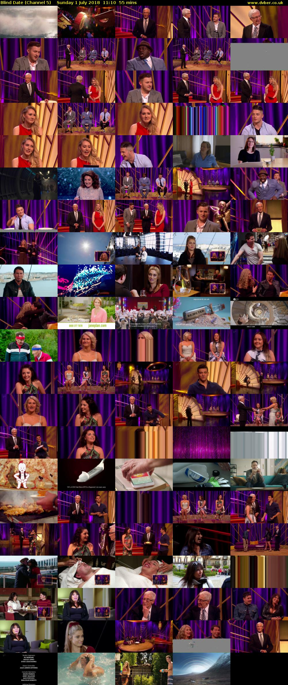 Blind Date (Channel 5) Sunday 1 July 2018 11:10 - 12:05