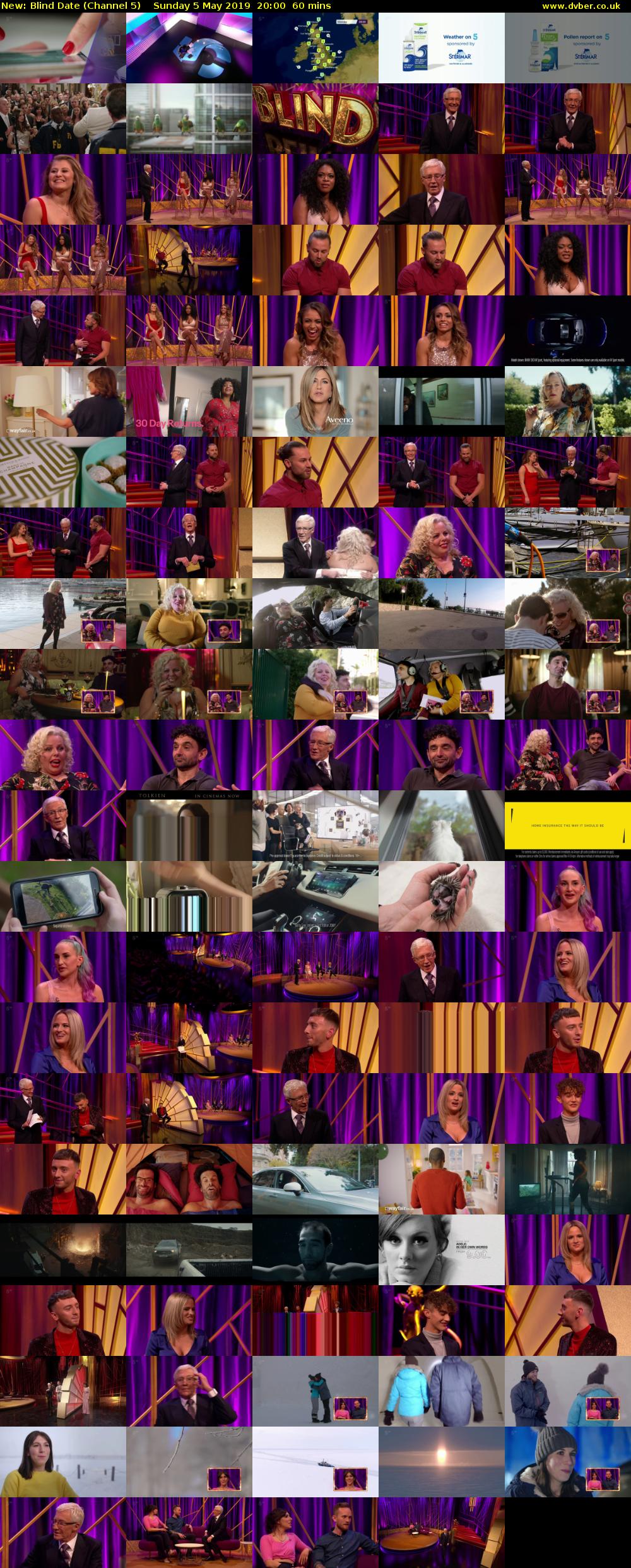 Blind Date (Channel 5) Sunday 5 May 2019 20:00 - 21:00