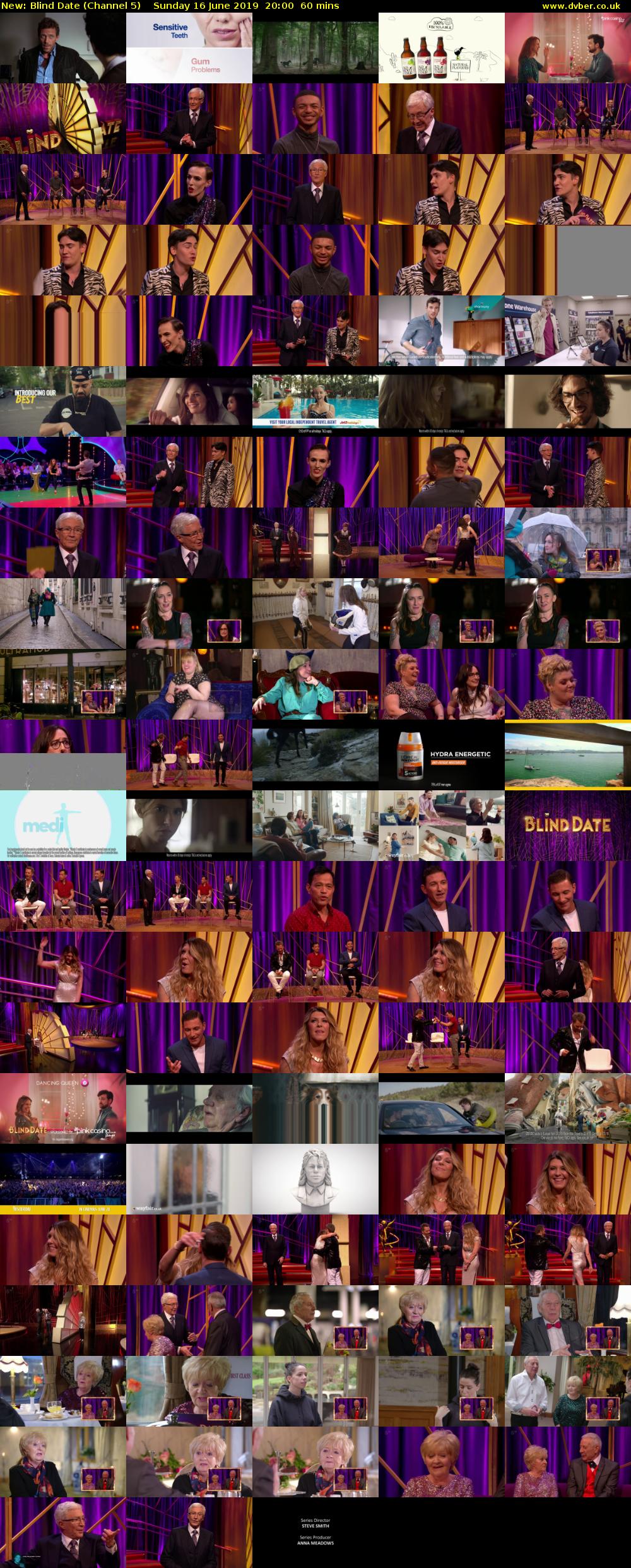 Blind Date (Channel 5) Sunday 16 June 2019 20:00 - 21:00