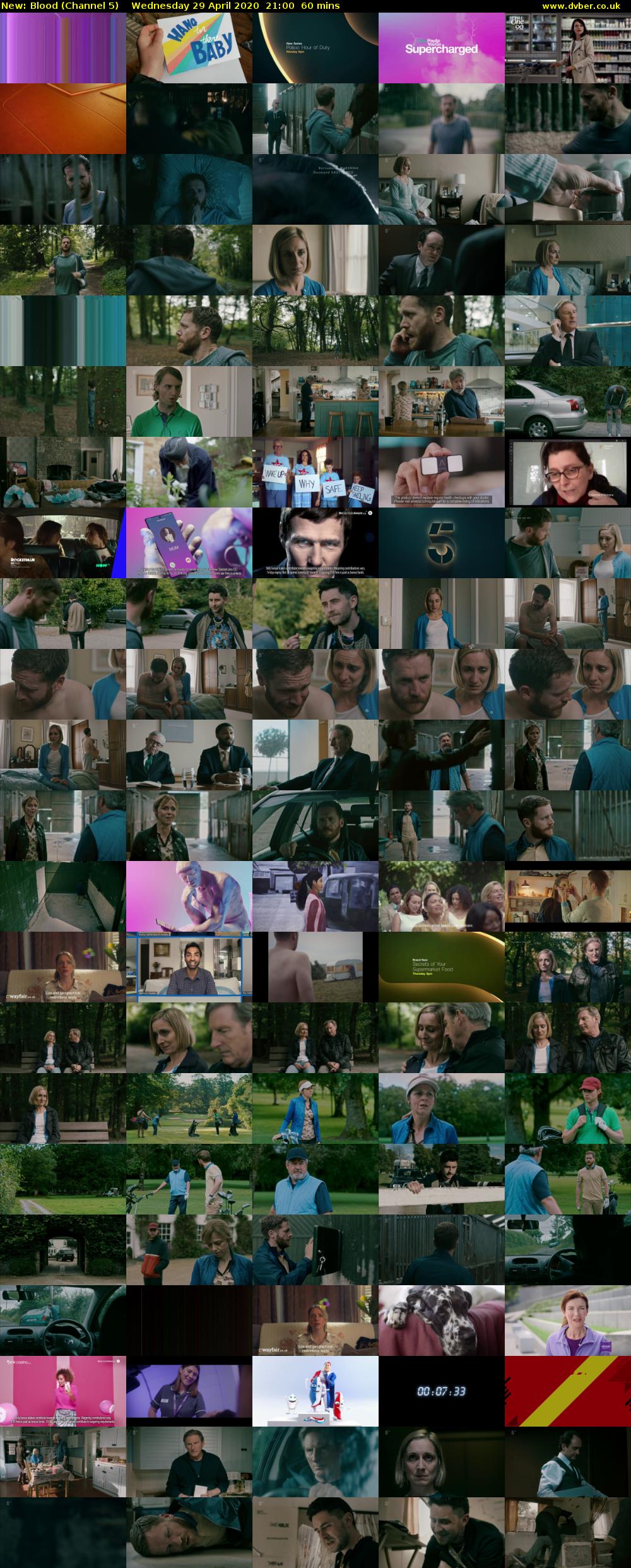 Blood (Channel 5) Wednesday 29 April 2020 21:00 - 22:00