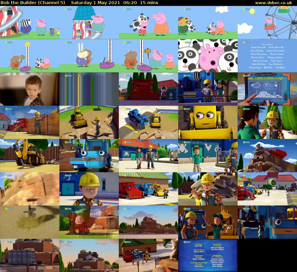 Bob the Builder (Channel 5) Saturday 1 May 2021 06:20 - 06:35
